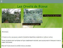 Tablet Screenshot of lesorvetsdebizous.com